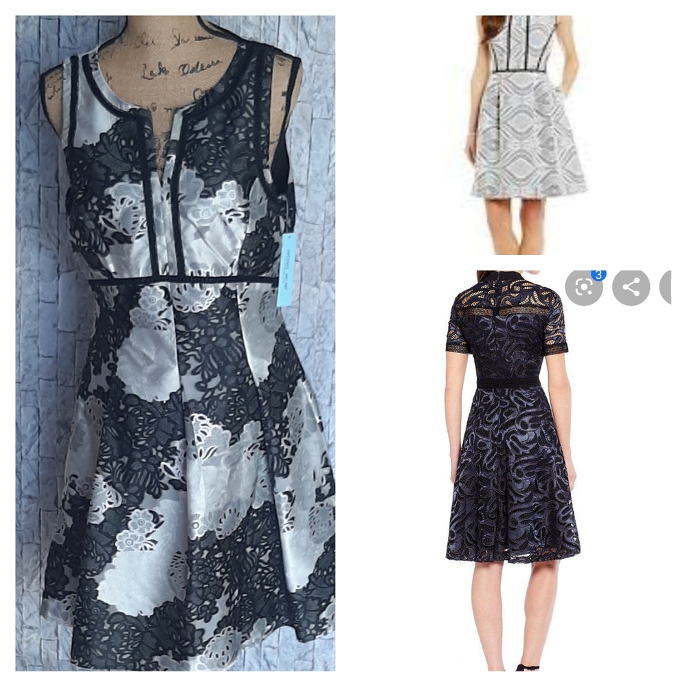 NWT🥀Antonio Melani🥀Lace Fit & Flare Dress